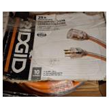 Ridgid 25 Ft 10-Gauge Generator Extension Cord