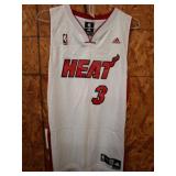Adidas Miami Heat Jersey, Wade #3