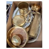 Brass and Metal Tableware