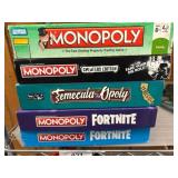 Monopoly and Themed Games