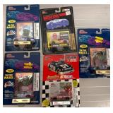 NASCAR Die-Cast Cars with Cards