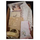 Linens and Ceramic Decor