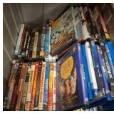 DVDs and Blu-rays in Storage Bin