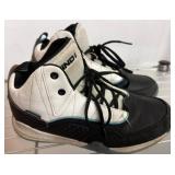 And1 Black and White Boys' Sneakers, Size 5.5
