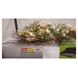 Coleman Classic Stove and Decorative Wreath
