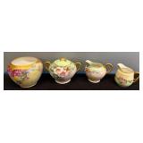 Hand-Painted Porcelain Serving Pieces