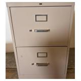 Two-Drawer Metal Filing Cabinet by HON