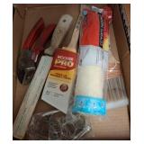 Tools and Paint Supplies Lot