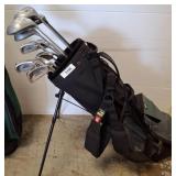 Wilson Golf Bag with Lynx and Parfect Clubs