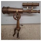 Kelvin & Hughes Brass Telescope on Tripod