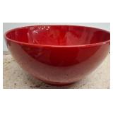 Waechtersbach Red Ceramic Bowl