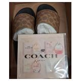 Coach Slides and Fragrance Sampler Set