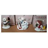 Coca-Cola Polar Bear Cubs Figurines, Set of 3