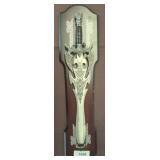 Decorative Sword on Wooden Plaque