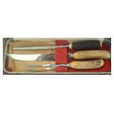 Empress Sheffield England Carving Set in Case