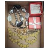 Costume Jewelry Lot with Boxed Items