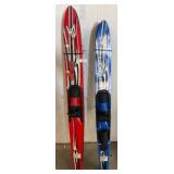 63 and 67 Inch Freestyle Combo Water Skis