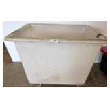 Uline Poly Box Truck with Casters