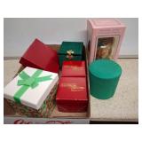 Holiday Ornaments in Gift Boxes