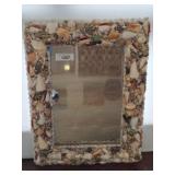 Shell-Encrusted Rectangular Mirror, 18x24