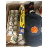Golf Balls, Apparel, and Game Accessories Lot