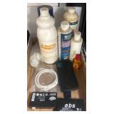 Cleaning Supplies and Electronics Items