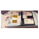 Binder of First Day Covers with Stamps