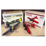 Die-Cast Metal Airplane Models With Original Boxes