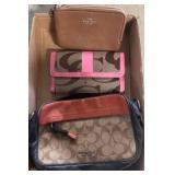 Coach Bags and Wallets Assorted Lot