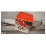 Holiday Collection Candle with Tray and Sticks