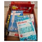 Oral Care Lot with Toothbrushes and Flossers