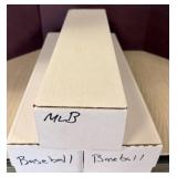 Baseball Trading Cards in Boxes