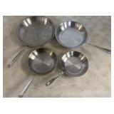 All-Clad Stainless Steel Fry Pans