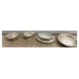 Partial Floral Porcelain Dinnerware Set