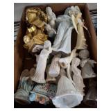 Ceramic and Resin Figurines Lot