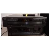 Sony 5-Disc CD Changer and Receiver with Remote