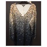 Shall We XL Long-Sleeve Gradient Pullover