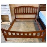 Ethan Allen Queen-Sized Wooden Bed Frame