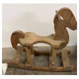 Wooden Rocking Horse Toy