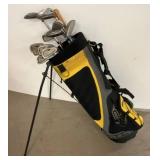 Golf Clubs With Stand Bag and Accessories
