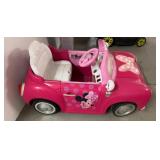 Pink Minnie Mouse-Themed Ride-On Toy Car