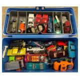 Die-Cast Toy Cars in Storage Case