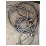 Gray Electrical Extension Cord With Power Strip