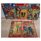 5 Marvel X-Men Action Figures