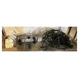 Canvas Hangers and Metal Rolling Plant Stans