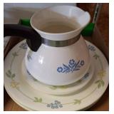 Corelle Vitrelle Dish Set with Floral Motif
