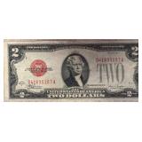 1928F $2 United States Note with Red Seal