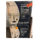 Hampton Bay Alderson Table Lamps, Boxed Pair