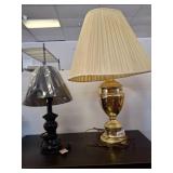 Table Lamps With 27in Tall Brass Lamp