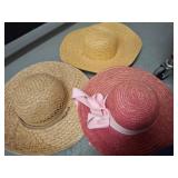 Straw Hats in Various Designs